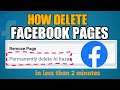 How To Delete Facebook page || Delete your Facebook page in less than 2 minutes 2022