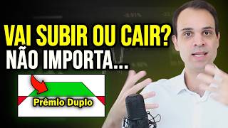 TRADER DE OPÇÕES NÃO PRECISA ACERTAR DIREÇÃO (a estratégia que estou usando agora)