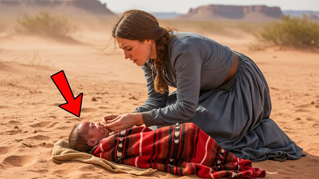 She Saved a Fainting Apache Baby in the Desert — At Sunset the Tribe Left Her a Palomino