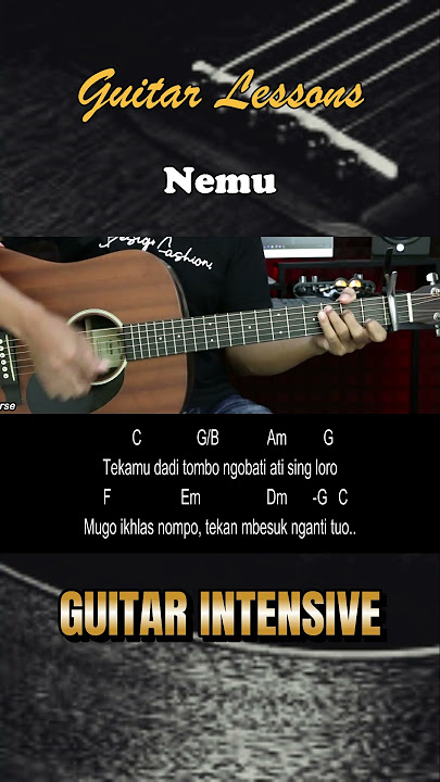 Nemu - Gilga Sahid | Tutorial Chord Gitar Mudah dan Lirik #chordgitarmudah