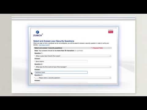 Zurich Adviser Suite Tutorial