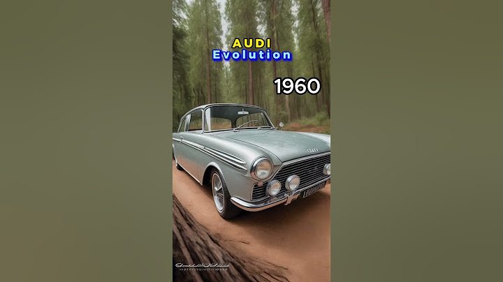 Audi Evolution 1930 - 2023 | Ai Animated video #audi #evolution #ai #aianimation