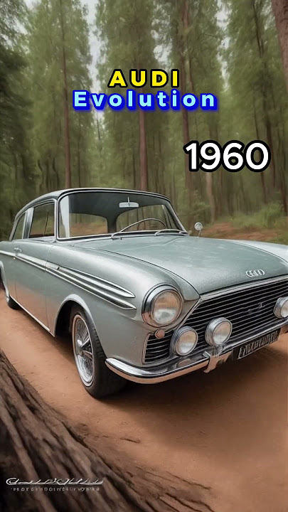 Audi Evolution 1930 - 2023 | Ai Animated video #audi #evolution #ai #aianimation