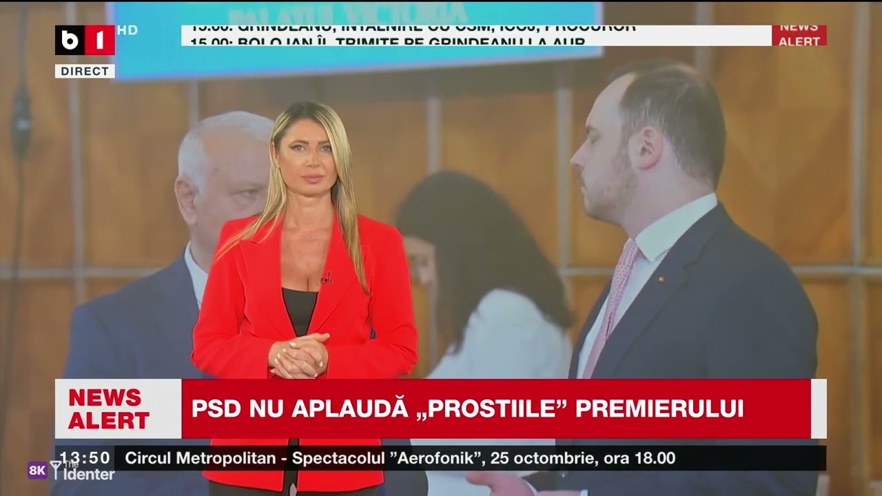 B1 TV - Noile avertizări / mesaje de conștientizare + Meteo (10.2025)