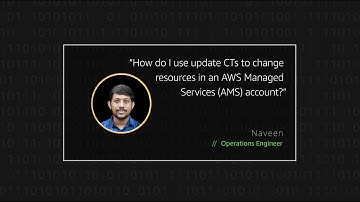 How do I use update CTs to change resources in an AWS Managed Services (AMS) account?