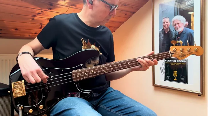U2 - In God's Country (Bass Cover Clip)