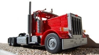 LEGO Peterbilt 379, with 18 SPEEDS SEQUENTIAL GEARBOX! by Sheepo