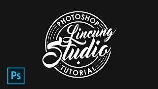 Cara Desain Logo Distro tema Retro dengan Photoshop - Photoshop Tutorial Indonesia