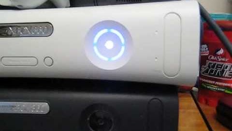 Xbox 360 ROL blue and white LED RF module with blue LED controller