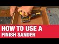 How To Use A Finish Sander - Ace Hardware