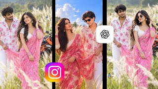 Instagram Trending Cinematic Couple Photo Editing Prompt ❤️👇 screenshot 2