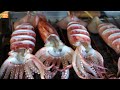 台灣街頭美食 - 烤魷魚 - 梧棲漁港海鮮- 台中美食 | Grilled squid - Taiwanese Street Food