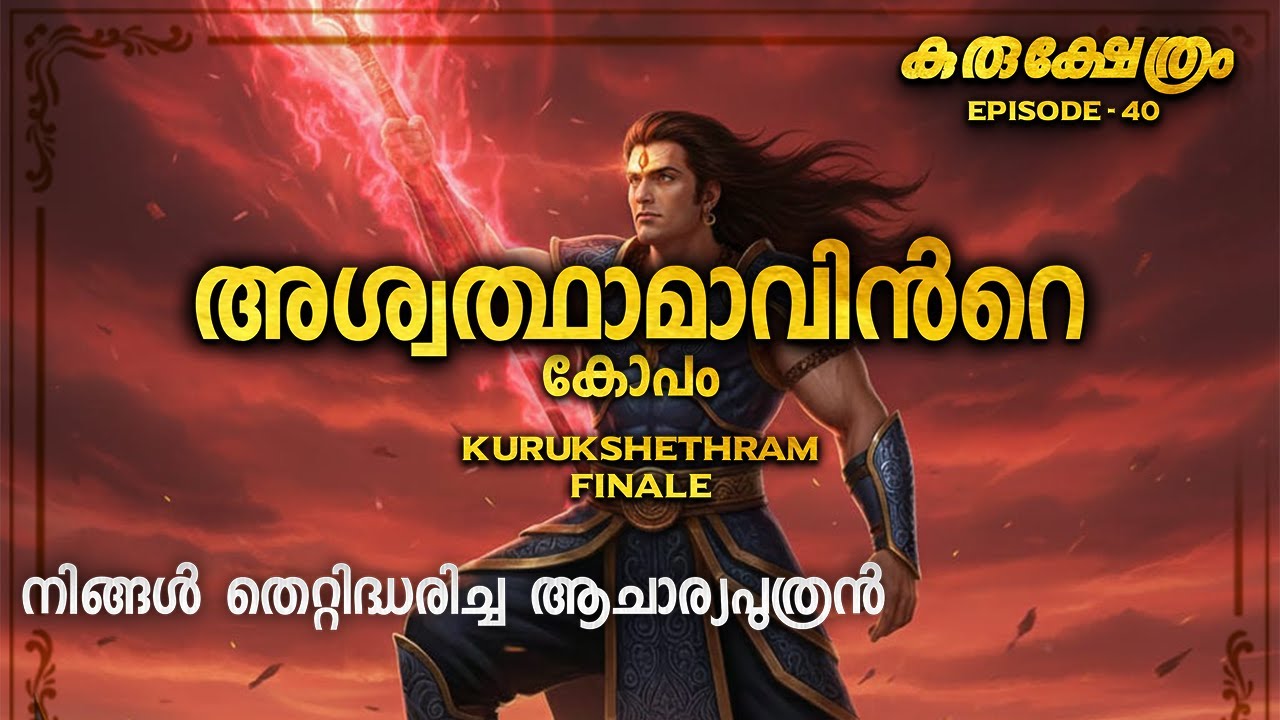 അശ്വത്ഥാമാവിൻറെ ബ്രഹ്മശിര | MAHABHARATA YUDHAM | KURUKSHETHRAM CONCLUSION