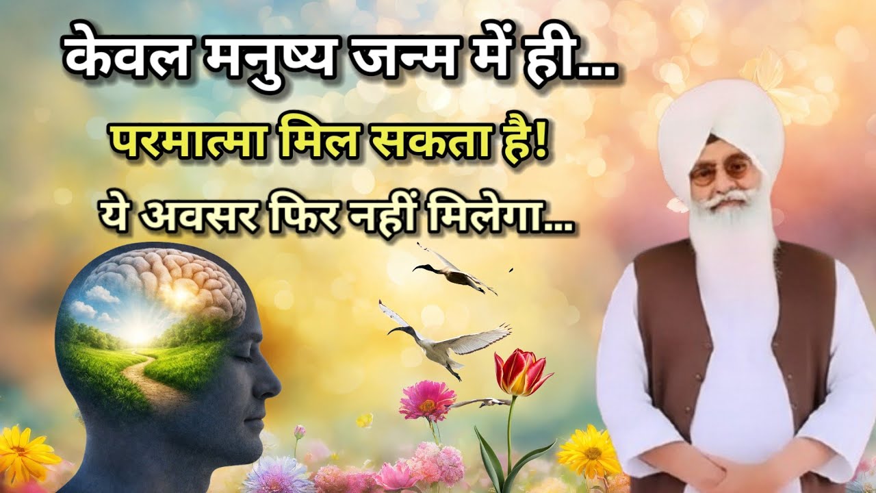 पशु-पक्षी नहीं कर सकते ये | केवल मनुष्य जन्म में परमात्मा पा लो! Radha Soami Sakhi । राधा स्वामी जी