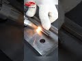 16mm carbon steel strip, fillet welding, full weld #laser #welding #weldinglife #machinery #welder