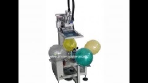 Balloon screen printing machine , silk screen printer for Latex Balloon,balloon printer