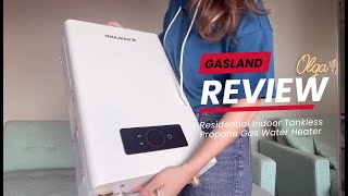 🚿Endless Hot Water! GASLAND CS360LP Residential Indoor Tankless Propane Water Heater
