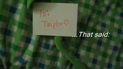 Taylor Swift-Our Song Unofficial Music Video Starr...