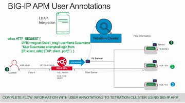 F5 BIG-IP and Cisco Tetration : APM visibility