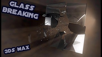 3ds max & Rayfire | Cinematic Glass Breaking | Tutorial