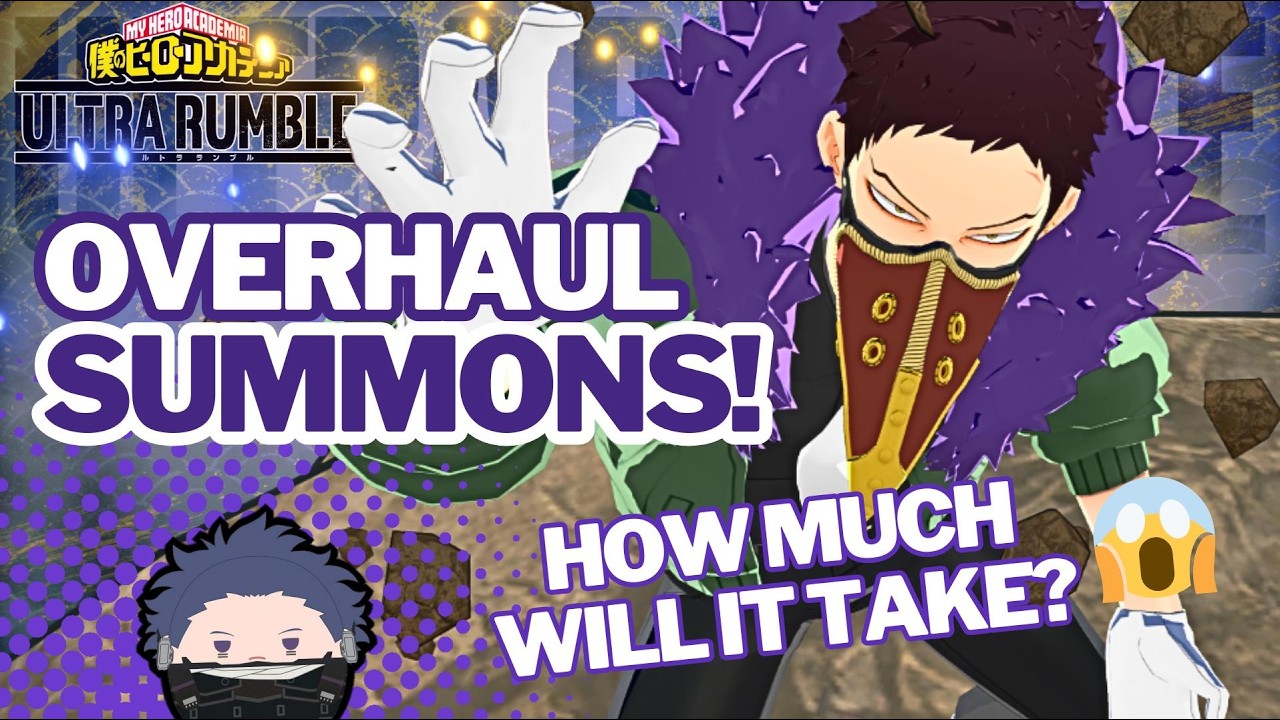 Overhaul DESTROYS my tickets! 😭 Assault Overhaul Summons in MY HERO ULTRA RUMBLE!
