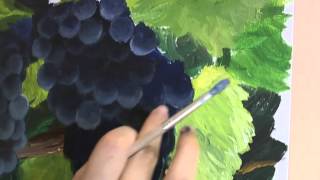 Как научиться рисовать виноград. Виноградинка.(, 2013-12-21T22:45:30.000Z)