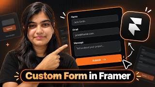 How to Create a Custom Form in Framer | Framer Tutorial in Hindi