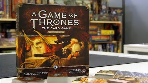 A Game of Thrones: The Card Game (2nd edition) - Video Highlight