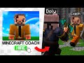 I hired a minecraft coach then destroyed him