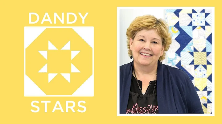 Make The Dandy Stars Quilt with Jenny Doan of Miss...