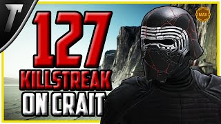 Star Wars Battlefront 2 Kylo Ren 127 Killstreak (Crait) (Max Level 1000)