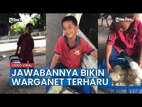 Viral Anak Kecil Penjual Bakpao Ditanya Alasan Tidak Bermain, Jawabannya Bikin Warganet Teharu