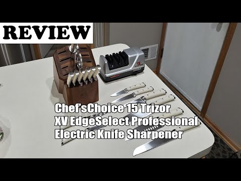 Chef's Choice Trizor XV EdgeSelect #chefschoice #knifesharpener