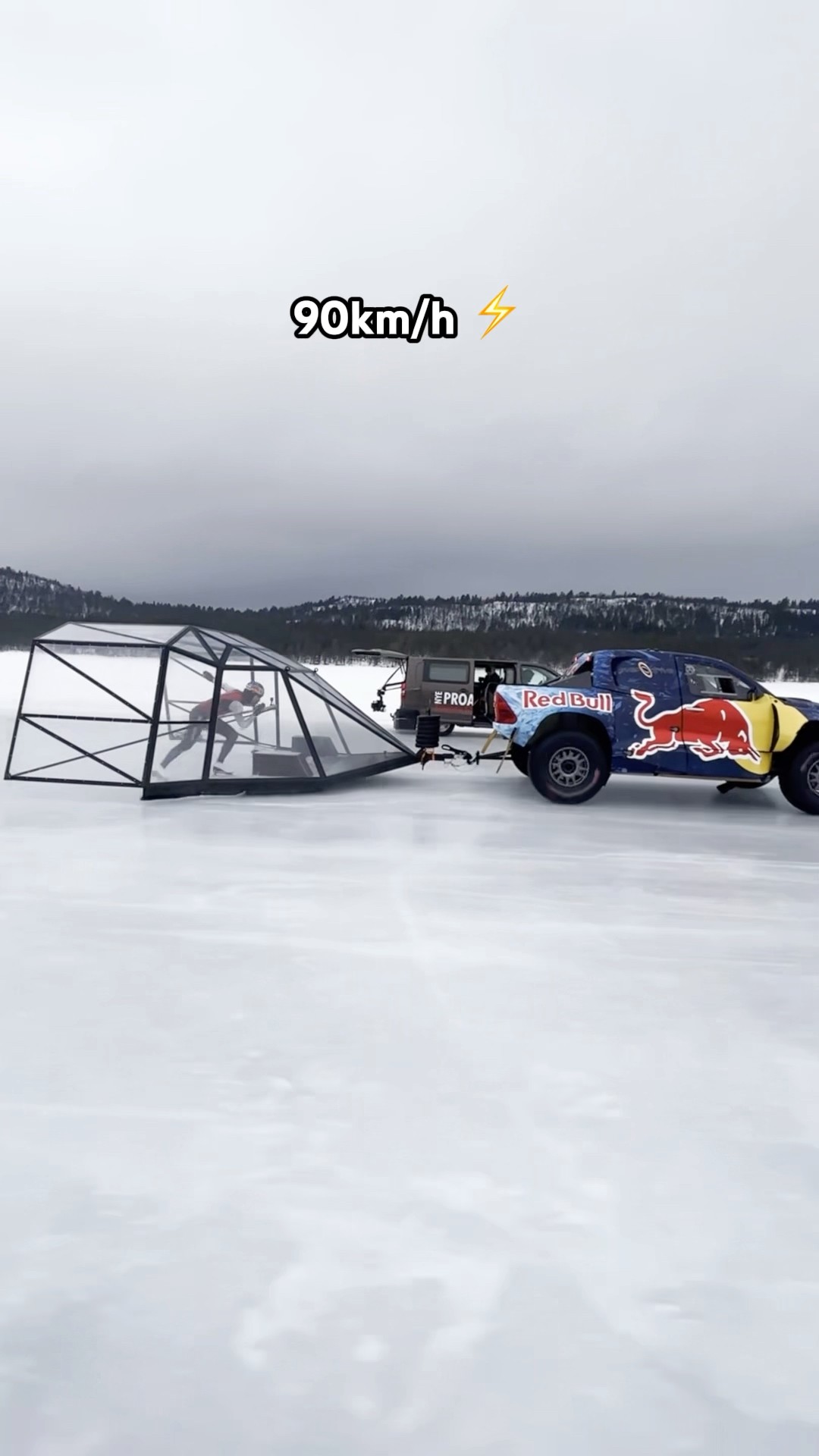 Speed Skating At +100 KM/H ?