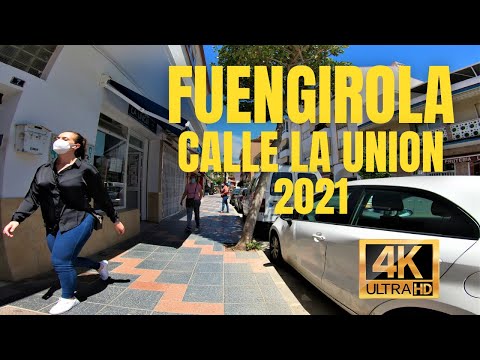 Calle La Union Malaga Costa Del Sol 2021 Spain, Spania, Spanje, Spanien, スペイン 4k