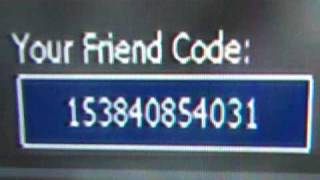 COD 4 freind code for the wii