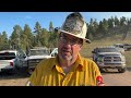 First Thunder Fire update near Rapid City, SD, Sept 3, 2024