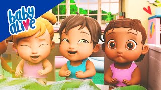 Baby Alive Official  When Babies Fart! Dolls' Tummy Troubles  Kids Videos