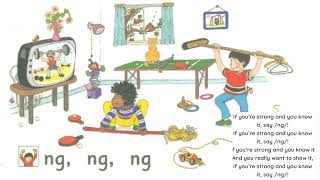 Jolly Phonics 'NG' Song | ng | /ng/ Jolly Phonics 'NG' Song | ng | /ng/