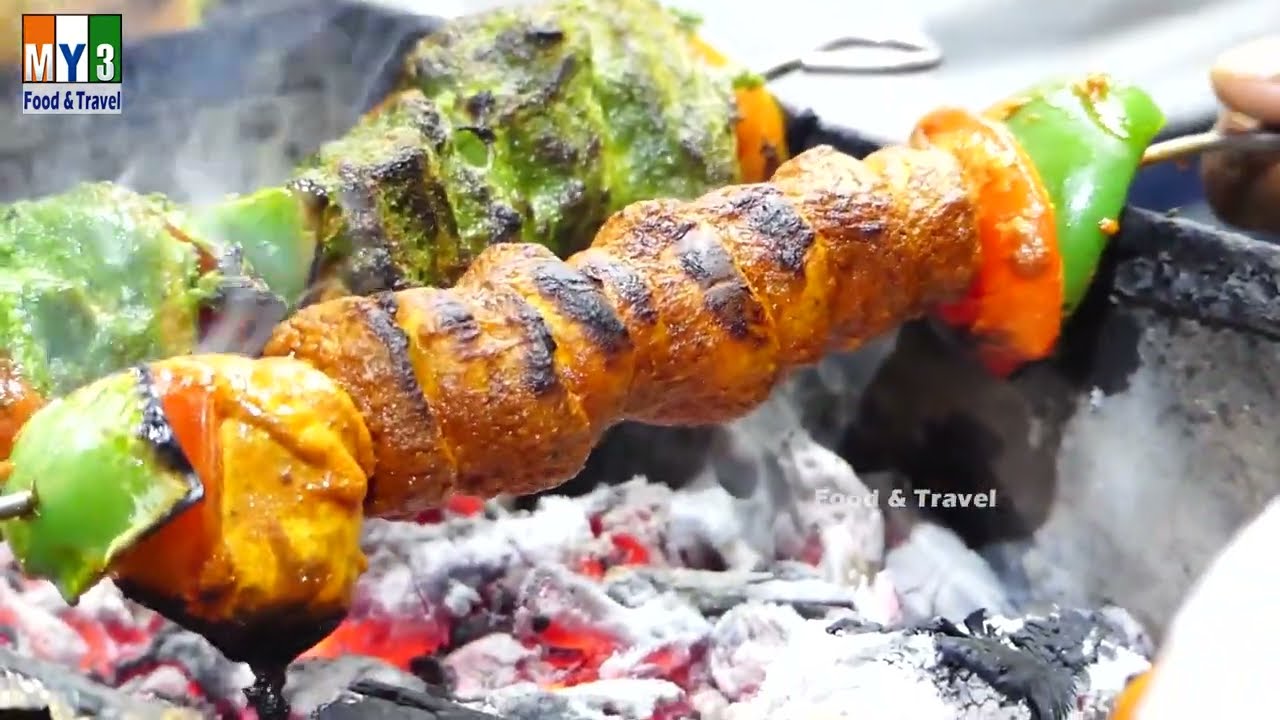 TANDOORI MUSHROOM TIKKA - Restaurant Style | STREET FOOD