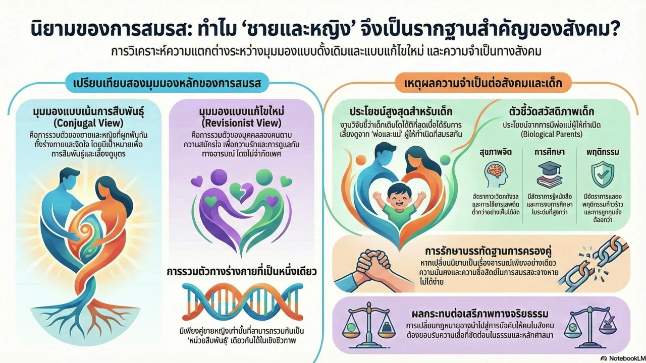 ทำไมการแต่งงานไม่ใช่แค่เรื่องความรัก