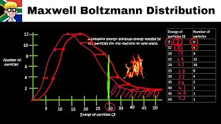 Maxwell Boltzmann Distribution Curve grade 12