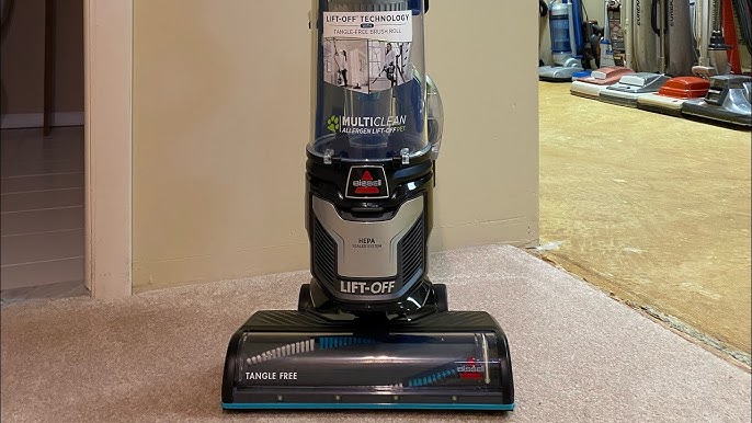  BISSELL 2998 MultiClean Allergen Lift-Off Pet Vacuum with HEPA  Filter Sealed System, Lift-Off Portable Pod, LED Headlights, Specialized  Pet Tools, Easy Empty,Blue/ Black