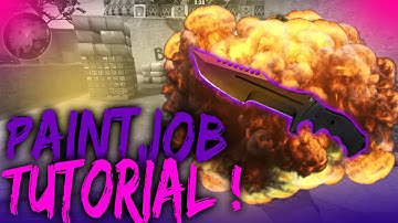 COD:Black Ops 3 PaintJob - CS:GO Fade Tutorial