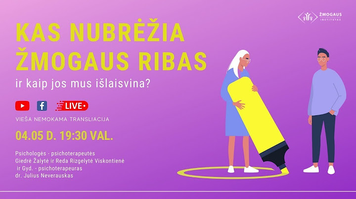 Kas nubrėžia žmogaus ribas ir kaip jos mus išlaisvina?