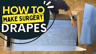 Veterinary Surgery Drapes: Easy Step-by-Step Folding Technique