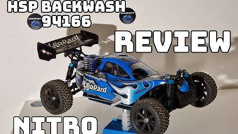 HSP BACKWASH REVIEW HSP 94166 RC BUGGY RC NITRO