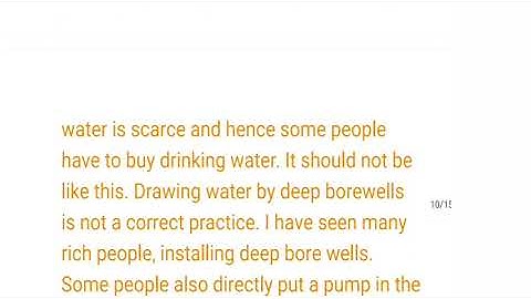 Every Drop Counts, Text Book Exercises,  Questions And Answers,  Chapter6, EVS, Class5, NCERT