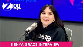 Kenya Grace Talks Coming To NYC For The First Time +Tries A NYC Pizza!