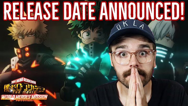 My hero academia movie world heroes mission release date